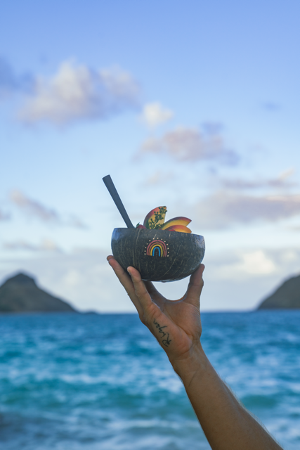 Large Bamboo Cups - Coconut Bowls