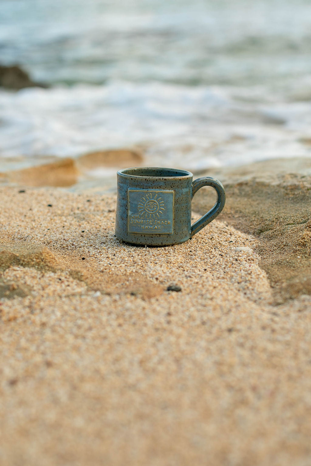 HANDMADE SHACK LOGO MUG ☀️🌊 SKY BLUE *LIMITED EDITION*